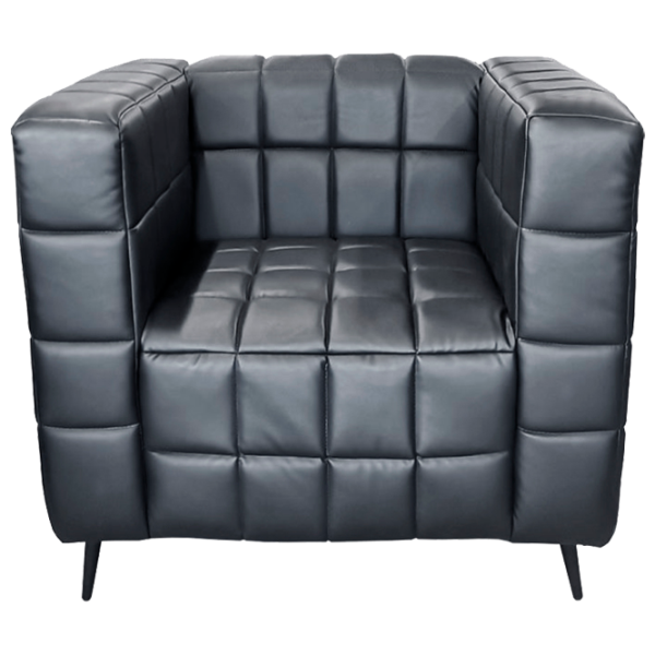 Fotoliu living DecoPrim Cubo Black photo 1