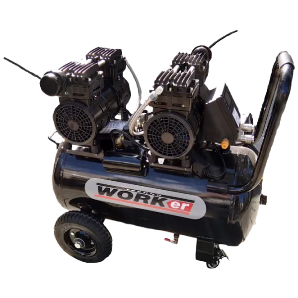 Compresor Technoworker SKLE 1500-50 L Portativ/ Cu piston photo 1