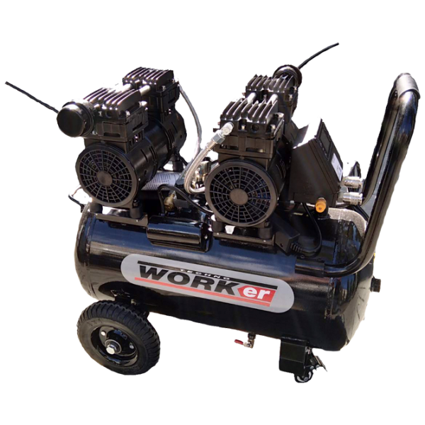 Compresor Technoworker SKLE 1500-50 L Portativ/ Cu piston photo 1
