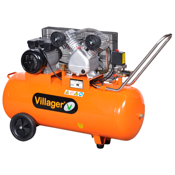 Compresor Villager VAT VE 100 L Portativ/ De ulei photo 1
