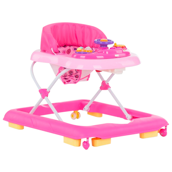 Ходунки Chipolino CARRERA (3800931036928) Классический/ Розовый photo 1 Ходунки Chipolino CARRERA (3800931036928) Классический/ Розовый photo 1