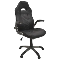 Офисное кресло DecoPrim F-86 Черный Серый