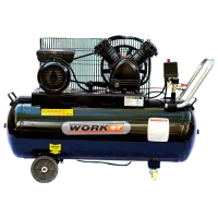 Компрессор Technoworker MVE 100 L Передвижной/ Масляный