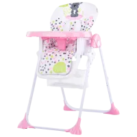 Стульчик для кормления Chipolino Maxi (3800931041038) Классический/ 6 месяцев / Розовый 