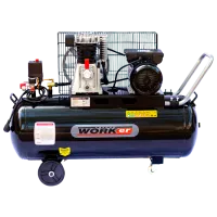 Компрессор Technoworker MLE 100 L Стационарный/ Масляный