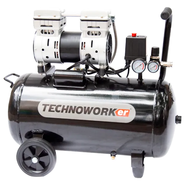 Компрессор Technoworker SK 750-50 L Передвижной/ Поршневой photo 1