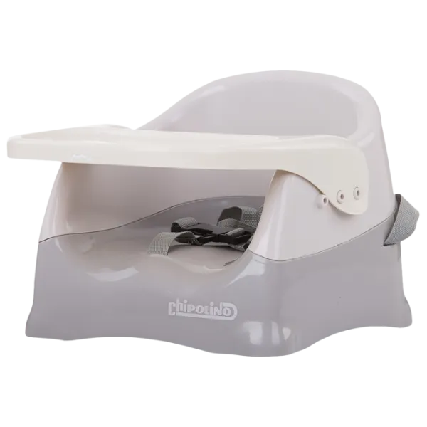 Scaun de masă Chipolino Party (3800931043421) Buster/ 6 luni/ Gray photo 1