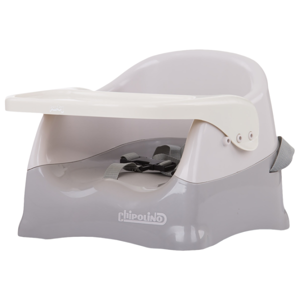 Scaun de masă Chipolino Party (3800931043421) Buster/ 6 luni/ Gray photo 1