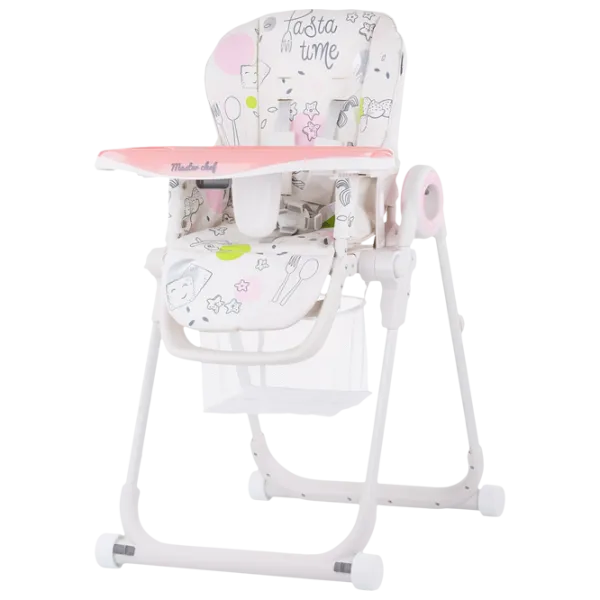 Scaun de masă Chipolino Master Chef (3800931041441) Clasic/ 6 luni / Pink  photo 1