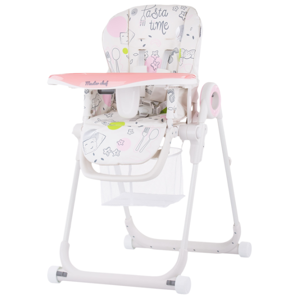 Scaun de masă Chipolino Master Chef (3800931041441) Clasic/ 6 luni / Pink  photo 1