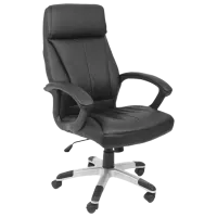 Офисное кресло DecoPrim BX-8850 Искусственная кожа/ Черный