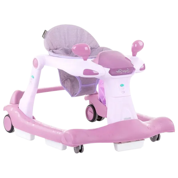Ходунки Chipolino Super Star 2 in 1 (3800931045814) Трансформер/ Розовый photo 1 Ходунки Chipolino Super Star 2 in 1 (3800931045814) Трансформер/ Розовый photo 1