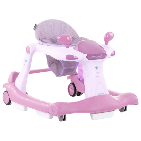 Ходунки Chipolino Super Star 2 in 1 (3800931045814) Трансформер/ Розовый photo 1 Ходунки Chipolino Super Star 2 in 1 (3800931045814) Трансформер/ Розовый photo 1