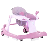 Ходунки Chipolino Super Star 2 in 1 (3800931045814) Трансформер/ Розовый