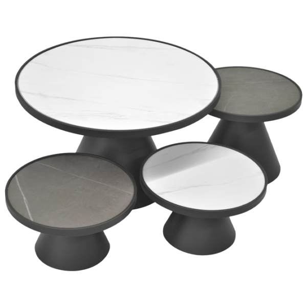 Măsuță de cafea DecoPrim Quatro Black photo 1 Măsuță de cafea DecoPrim Quatro Black photo 1