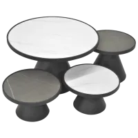 Măsuță de cafea DecoPrim Quatro Black