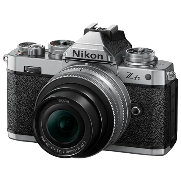 Cameră foto Nikon Z fc Kit CMOS/ Silver photo 1 Cameră foto Nikon Z fc Kit CMOS/ Silver photo 1