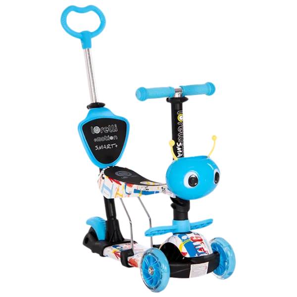 Trotinetă pentru copii cu trei roți Lorelli Smart Plus (10390030003) 20 kg/ Blue photo 1
