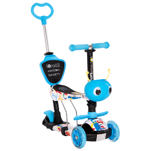 Trotinetă pentru copii cu trei roți Lorelli Smart Plus (10390030003) 20 kg/ Blue photo 1