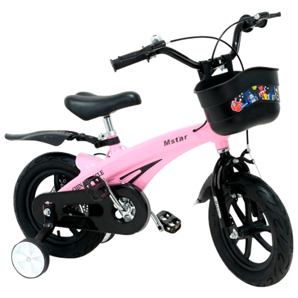 Bicicletă Glamvers Speed 12 12" Metal/ Pink Black photo 1