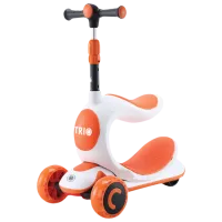 Trotinetă pentru copii cu trei roți Lorelli Trio (10390150003) 50 kg/ Orange