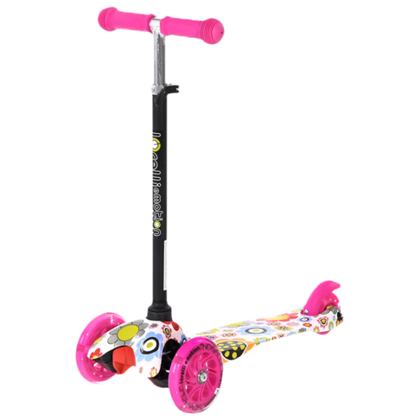 Детский трёхколёсный самокат Lorelli Mini (10390010001) 20 кг/ Розовый photo 1