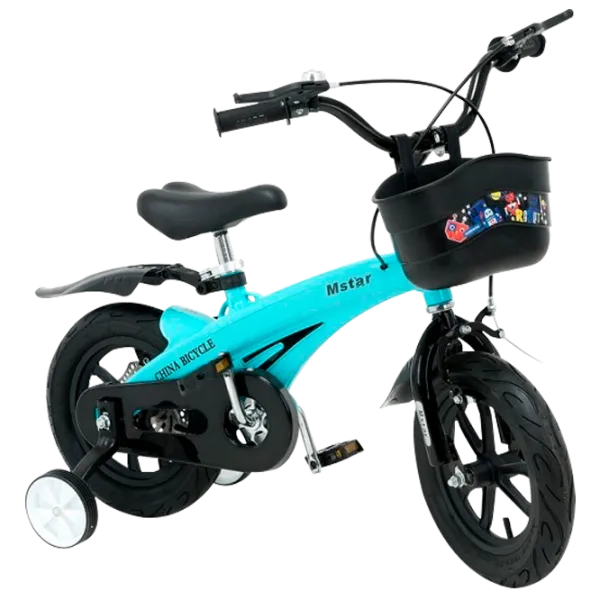 Bicicletă Glamvers Speed 12 12" Metal/ Blue Black photo 1 Bicicletă Glamvers Speed 12 12" Metal/ Blue Black photo 1