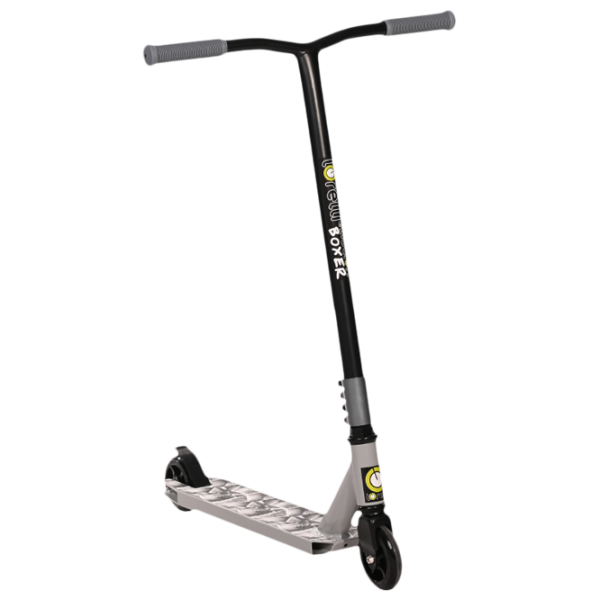 Trotinetă pentru copii cu două roți Lorelli Boxer (10390080001) 100 kg/ Gray photo 1