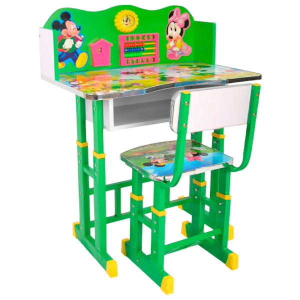 Masă de birou DecoPrim DA-27 MDF/ Green photo 1 Masă de birou DecoPrim DA-27 MDF/ Green photo 1