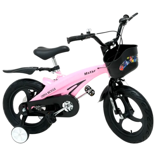 Bicicletă Glamvers Speed 14 14" Metal/ Pink Black photo 1 Bicicletă Glamvers Speed 14 14" Metal/ Pink Black photo 1