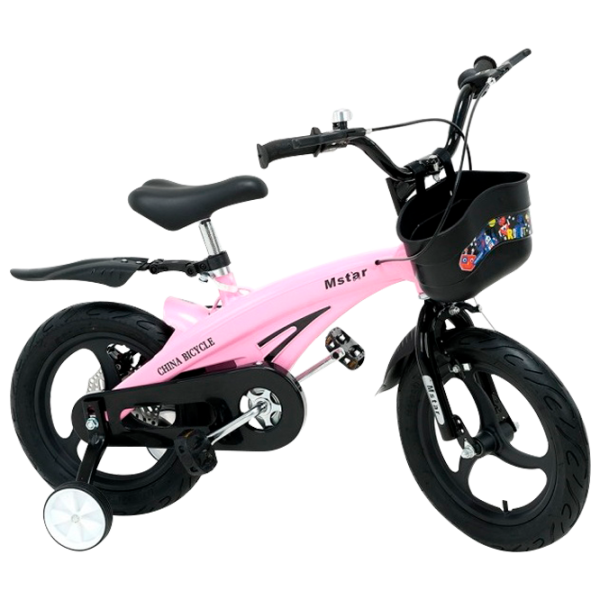 Bicicletă Glamvers Speed 14 14" Metal/ Pink Black photo 1 Bicicletă Glamvers Speed 14 14" Metal/ Pink Black photo 1