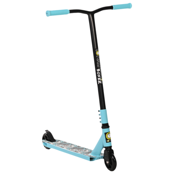 Trotinetă pentru copii cu două roți Lorelli Boxer (10390080002) 100 kg/ Blue photo 1