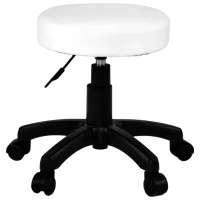 Taburetă DecoPrim STOOL-R White