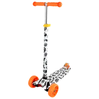 Trotinetă pentru copii cu trei roți Chipolino Croxer Evo (2600000095419) 50 kg/ Black