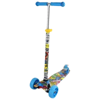 Детский трёхколёсный самокат Chipolino Croxer Evo (3800931037734) 50 кг/ Синий