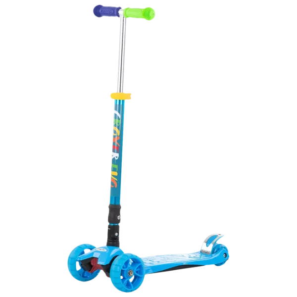 Детский трёхколёсный самокат Chipolino Croxer Evo (3800931044534) 50 кг/ Синий photo 1