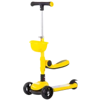 Детский трёхколёсный самокат Chipolino Neo Rider (3800931041953) 50 кг/ Желтый