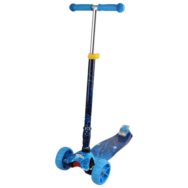 Trotinetă pentru copii cu trei roți Chipolino Croxer Evo (2600000089517) 50 kg/ Blue photo 1