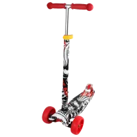 Trotinetă pentru copii cu trei roți Chipolino Croxer Evo (3800931037772) 50 kg/ Black