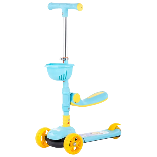 Детский трёхколёсный самокат Chipolino Neo Rider (3800931041908) 50 кг/ Синий photo 1 Детский трёхколёсный самокат Chipolino Neo Rider (3800931041908) 50 кг/ Синий photo 1