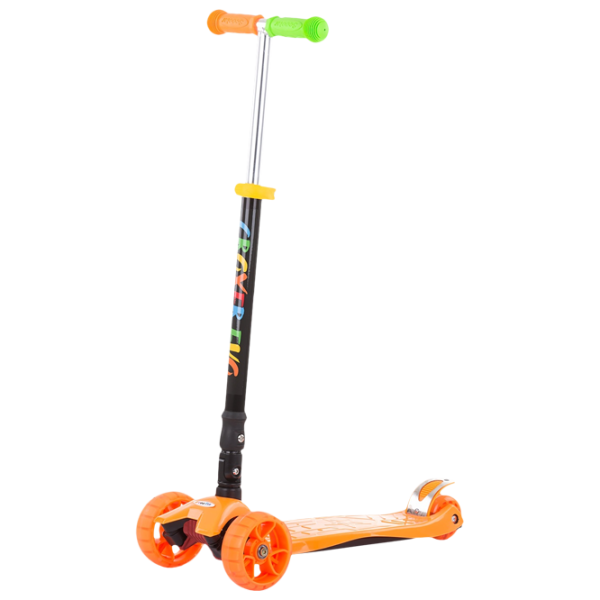 Детский трёхколёсный самокат Chipolino Croxer Evo (3800931044541) 50 кг/ Оранжевый photo 1