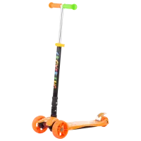 Детский трёхколёсный самокат Chipolino Croxer Evo (3800931044541) 50 кг/ Оранжевый