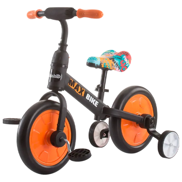 Bicicletă fără pedale Chipolino Max Bike 10" Metal/ Orange Black photo 1 Bicicletă fără pedale Chipolino Max Bike 10" Metal/ Orange Black photo 1