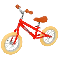 Bicicletă fără pedale Glamvers Berkut 12" Metal/ Red Beige