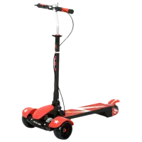 Trotinetă pentru copii cu trei roți Glamvers Shrek (185837) 80 kg/ Red