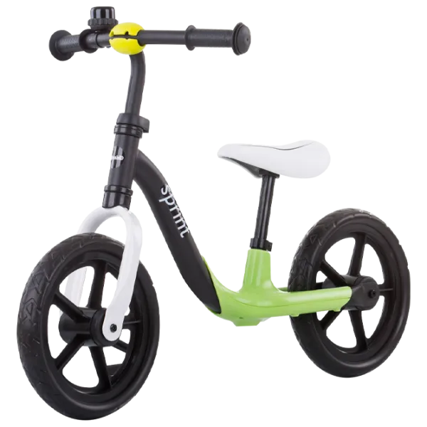 Bicicletă fără pedale Chipolino Sprint 12" Metal/ Green White photo 1 Bicicletă fără pedale Chipolino Sprint 12" Metal/ Green White photo 1
