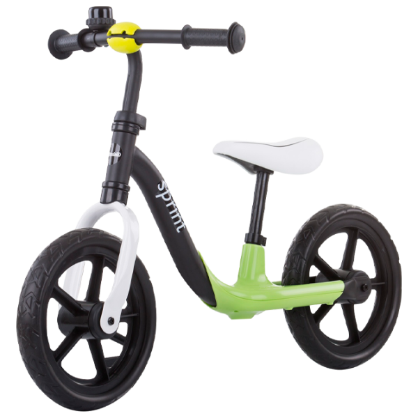 Bicicletă fără pedale Chipolino Sprint 12" Metal/ Green White photo 1 Bicicletă fără pedale Chipolino Sprint 12" Metal/ Green White photo 1
