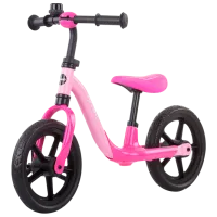 Bicicletă fără pedale Chipolino Sprint 12" Metal/ Pink Black