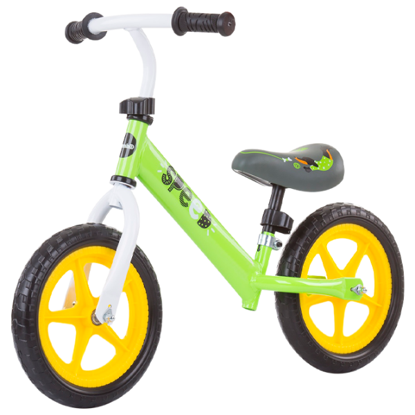 Bicicletă fără pedale Chipolino Speed 12" Metal/ Green Yellow photo 1 Bicicletă fără pedale Chipolino Speed 12" Metal/ Green Yellow photo 1