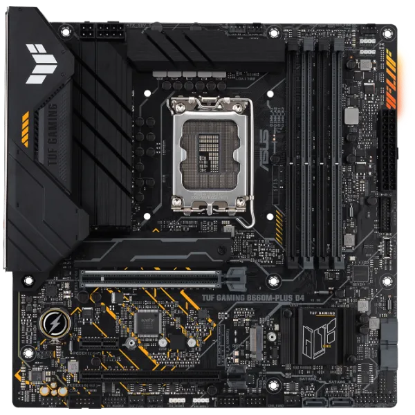 Материнская плата Asus TUF GAMING B660M-PLUS D4 mATX/ Intel B660 photo 1 Материнская плата Asus TUF GAMING B660M-PLUS D4 mATX/ Intel B660 photo 1